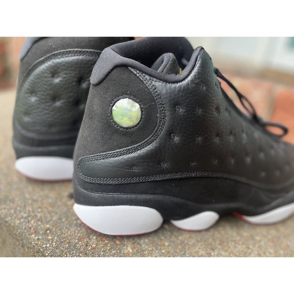 Nike Air Jordan 13 Retro Playoffs Black Red Yellow 414571-062 Men\'s Size 18